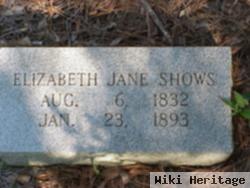 Elizabeth Jane Shows