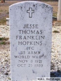 Pfc Jesse Thomas Franklin Hopkins