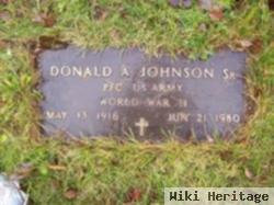 Donald A Johnson, Sr