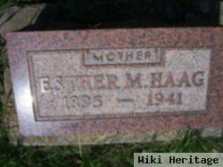 Esther M. Burkhart Haag