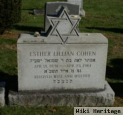 Esther Lillian Rabinowitz Cohen