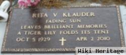 Rita V Klauder