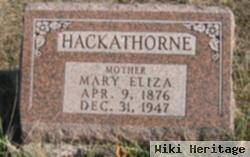 Mary Eliza Hamilton Hackathorne