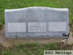 Jeremy A Buckmaster