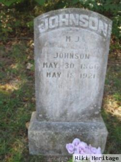 M J Johnson