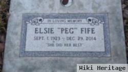 Elsie "peg" Fife