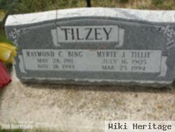 Raymond C "bing" Tilzey