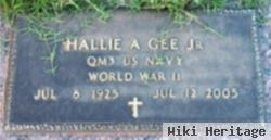 Hallie Alois Gee, Jr