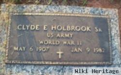 Clyde E Holbrook, Sr