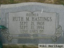 Ruth M Hastings