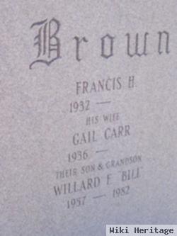 Willard "bill" F. Brown