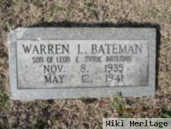 Warren Leon Bateman