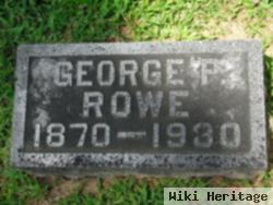 George P. Rowe