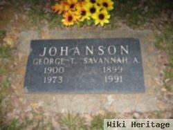 Savannah A Johanson