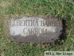 Elbertha Barber Carrol