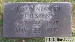 Janef Fairman Newman Preston