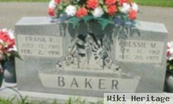 Bessie M Baker