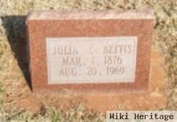 Julia E Wilkerson Bettis