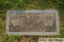 Oleta Kathrine Nash Soeten