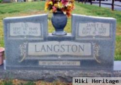 Janet L. Langston