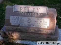 Benjamin Levi "b.l." Petty