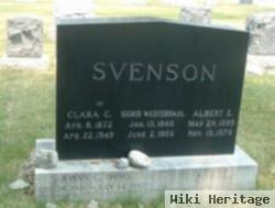 Albert E Svenson