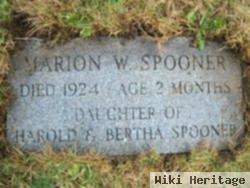 Marion W Spooner