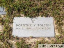 Dorothy V Tolson