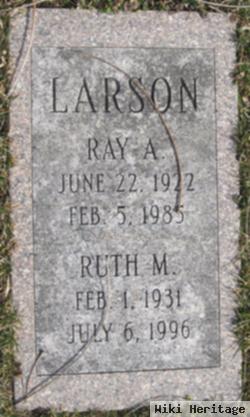 Ruth M Larson