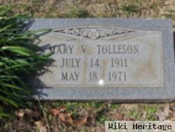 Mary V Tolleson