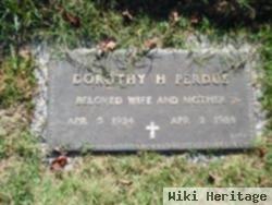 Dorothy H Perdue