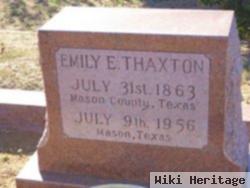 Emily E. Mogford Thaxton