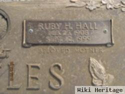 Ruby H Hall Battles