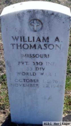 Pvt William A Thomason