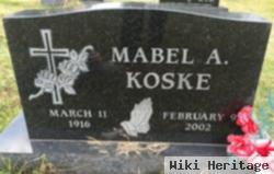 Mabel A Koske