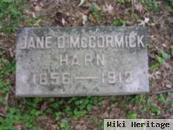 Jane D Mccormick Harn