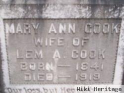 Mary Ann Cook