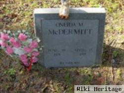 Oneida M. Mcdermitt