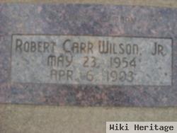 Robert Carr Wilson, Jr