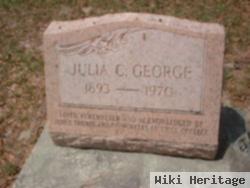 Julia C George