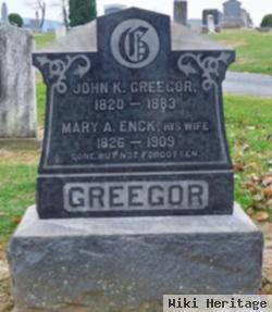 Mary Ann Enck Greegor