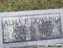 Alma P Dowling