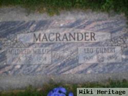 Mildred "millie" Macrander