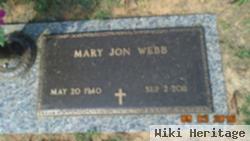 Mary Jon Davis Webb