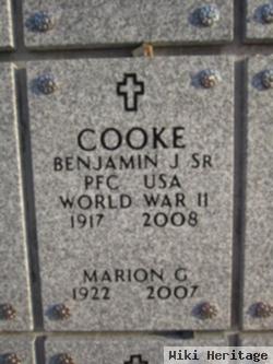 Benjamin Joseph Cooke, Sr