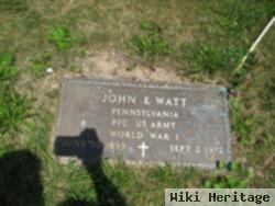 John E. Watt