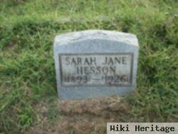 Sarah Jane Hesson