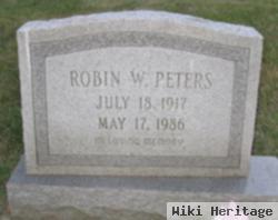 Robin W Peters