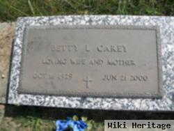 Betty L Carey