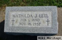 Mathilda J. Theiss Letl